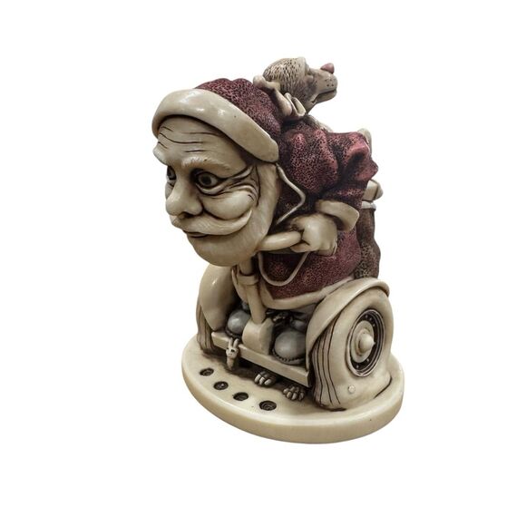 Harmony Kingdom Smooth Operator Santa on Segway With Reindeer Nintendo DS W/box - Picture 1 of 12